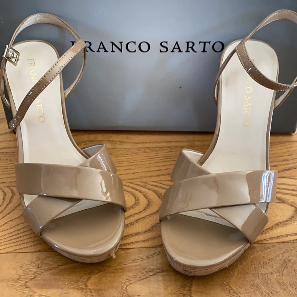 Franco Sarto Nude high heels